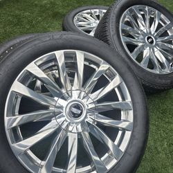 4 New 2024 CADILLAC ESCALADE 22" RIMS&TIRES 