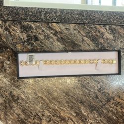 10k Gold & Diamond Tennis Bracelet 
