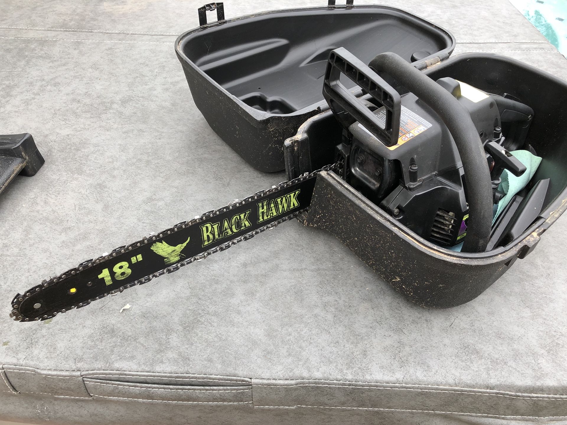 Poulan blackhawk chainsaw deals