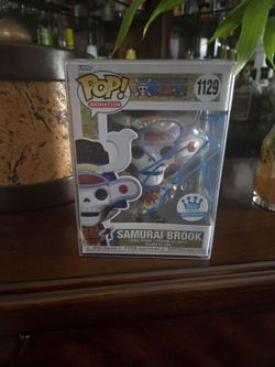 One Piece Samurai Brook Funko Pop Signed