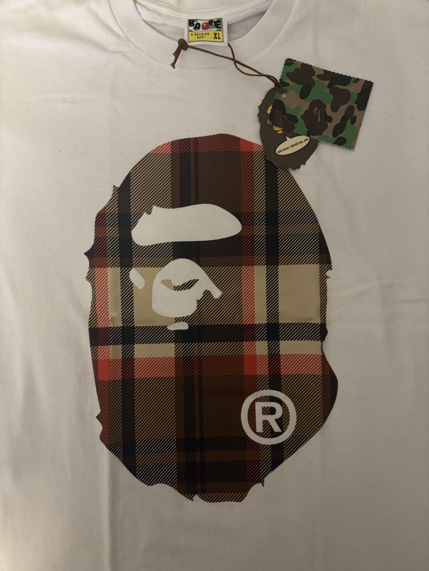 BAPE Check By Bathing Ape Tee