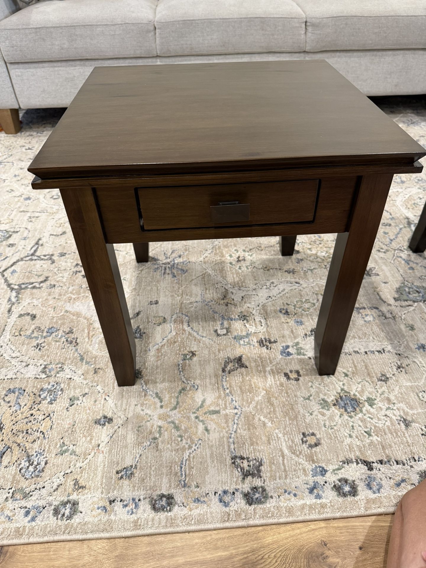 End Table Brown NEW