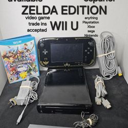 ZELDA EDITION WII U WITH SMASH BROS