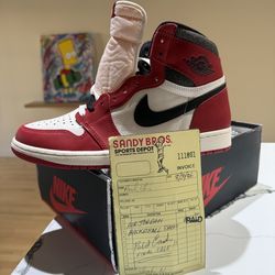 Jordan 1 lost and found