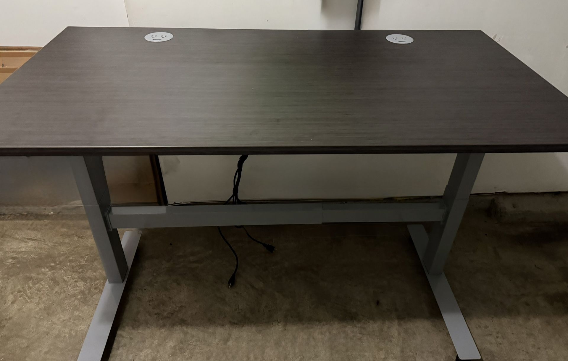 Uplift Standing Desk V2 60” x 30” — Dual Gray