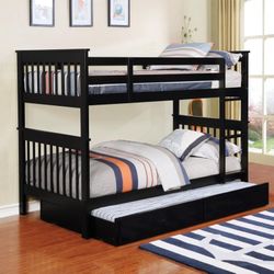 New Bunk Bed All Solid Wood
