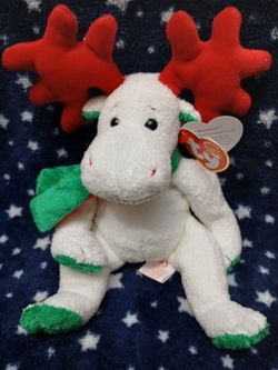 (Rare) Christmas Beanie "Mooseletoe" The Moose