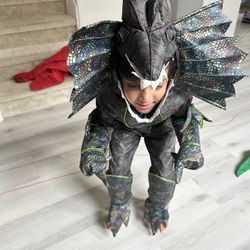 Halloween Dymeterodon Dinosaur Costume for 5-6 Years Old