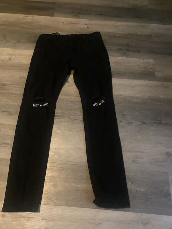  R.T.A Black Jeans  Size 32 