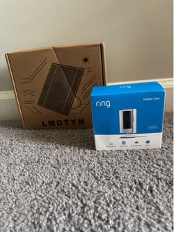 Ring Camera & Solar panel set