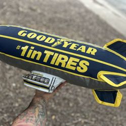 Goodyear Tire Blimp Advertising Piece, Inflatable 