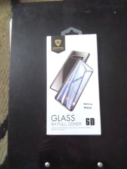 Unipha 9H Full Cover Glass Screen Protector Note 10+