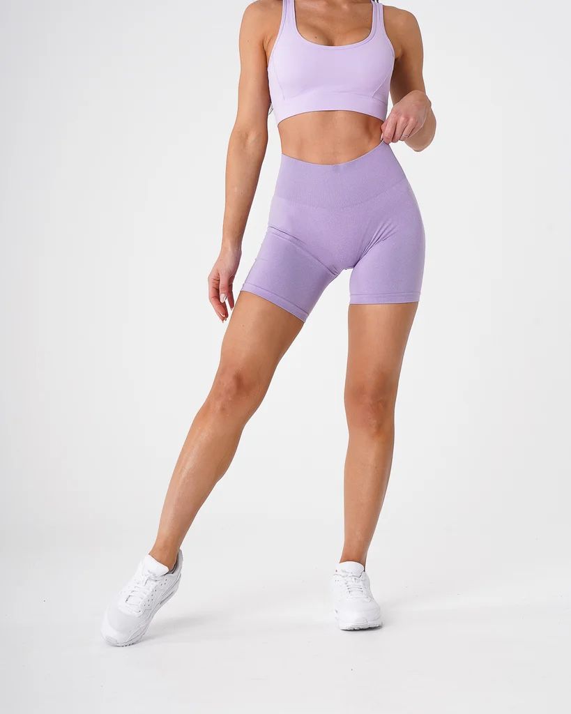 NVGTN Lilac Pro Seamless Shorts