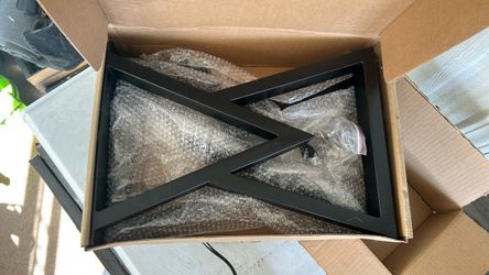 Black Metal Table Legs X-Frame