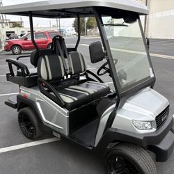 CARB APPROVED! 2024 Bintelli Beyond 4-Passenger Non-Lifted 48-Volt Street Legal LSV Golf Cart