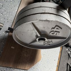 Iron weights - 250lb