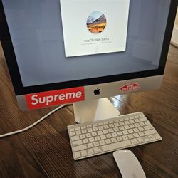 iMac 21.5" With Wireless Keyboard And Mouse 