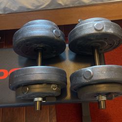 20 Pounds Pair Adjustable Weights 