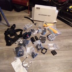 Akaso Action Cam Accessory Kit + Extras