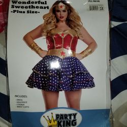 3X Wonder Woman Costume