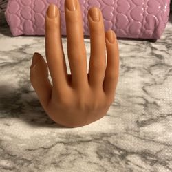 Practice hand for nails 