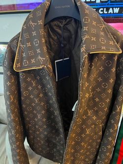 Louis Vuitton Monogram Leather Jacket