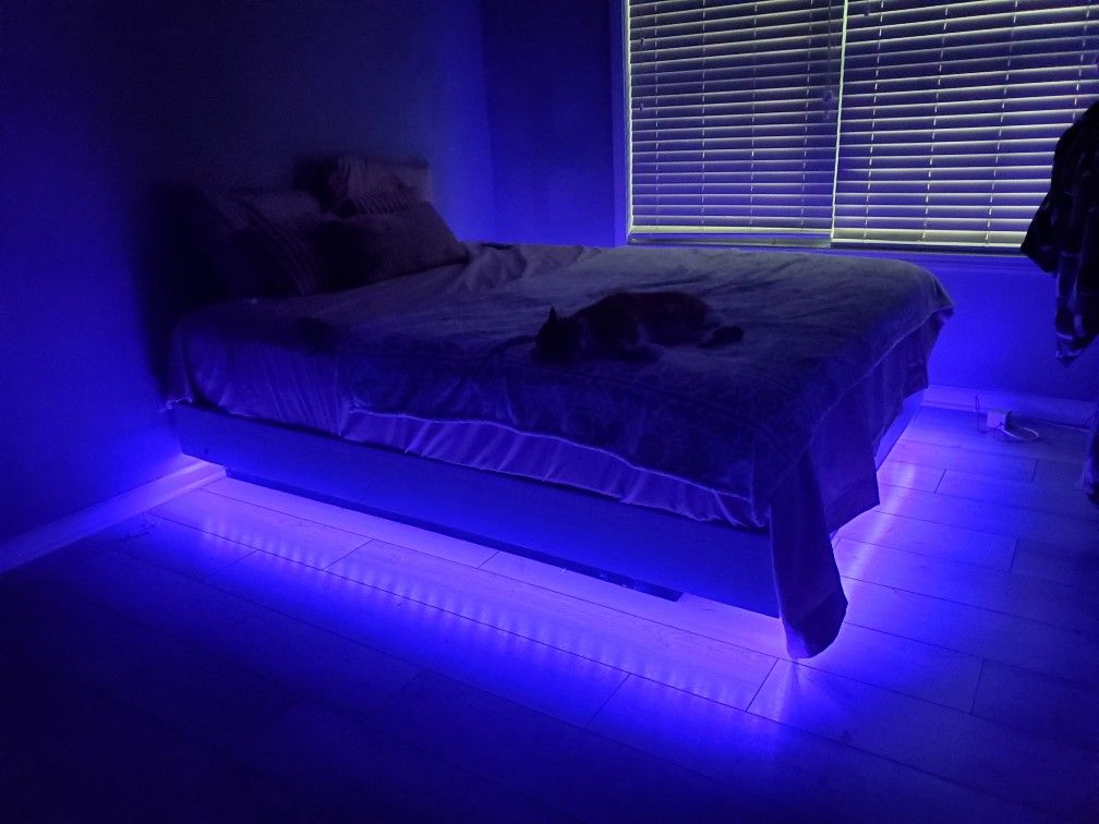 Floating Queen Bed Frame