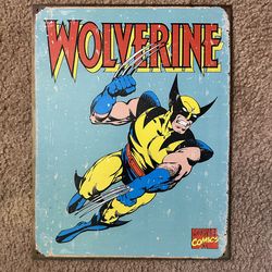 Wolverine Metal Sign