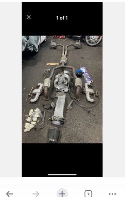 Full intake exhaust ‘87 Corvette