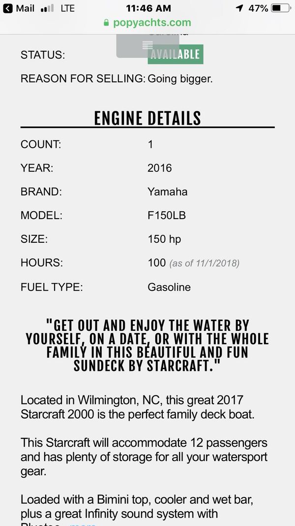 All info in photos great fun awesome boat ! holds lots of peeps!