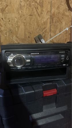 Sony car stereo