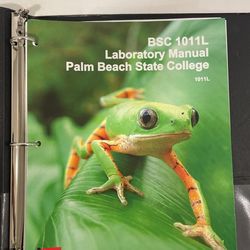 Palm Beach State College Bio Lab Manual