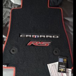 Camaro Front Seat Only Floor Mats 