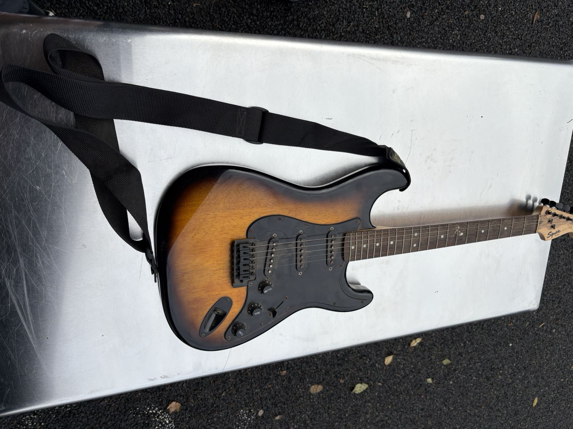 Squier Bullet Strat Guitar w/ case