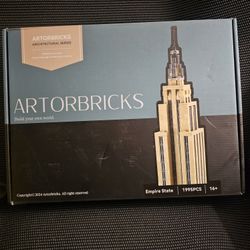 Artorbricks Empire State Building – Brand New (Sealed Box)