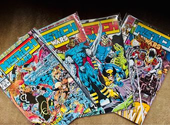 MARVEL COMICS — “MYS-TECH WARS” Four Issue Mini-series (Complete)