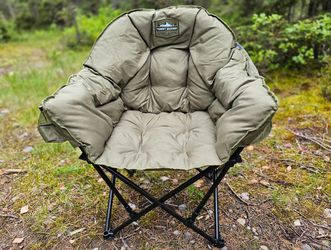 Tommy Bahama Destination Relaxation XL Jumbo Padded Club Chair - Olive Green (New)