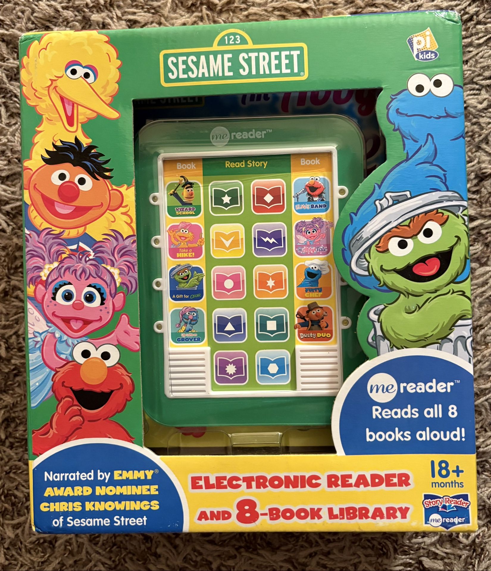Sesame Street Me Reader With 8 Books