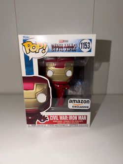 Funko Pop Civil War Iron Man #1153 Amazon Exclusive