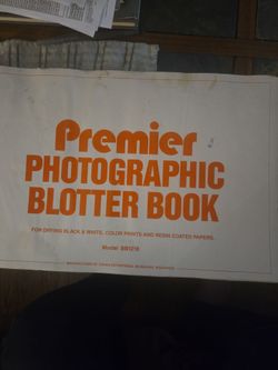 Premier Photographic Blotter Book BB1218