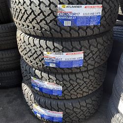 LT 285/70/17 Atlander All Terrain Tires