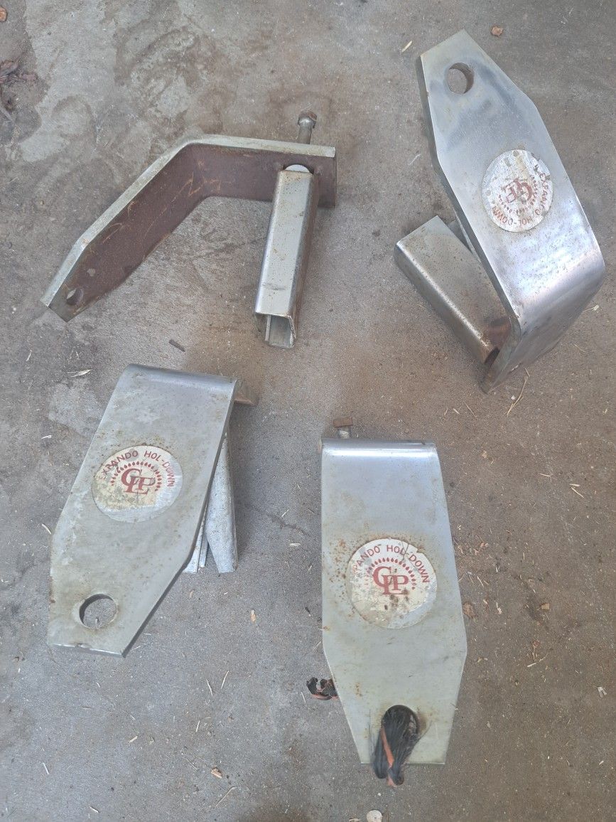 Cab Over Camper Hold Done Brackets