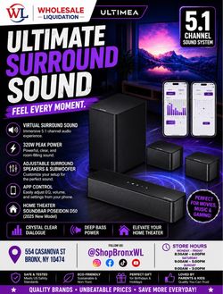 Ultimea Poseidon D50 5.1 Surround Sound System