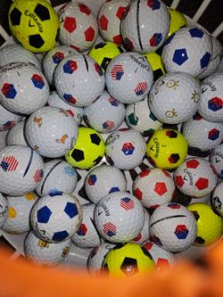 50 Callaway Novelty Golf Balls Mixed Lot