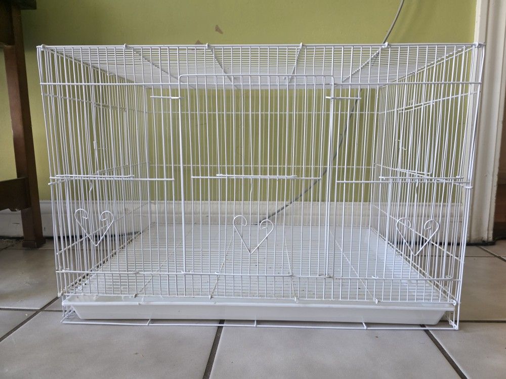White Bird Cage