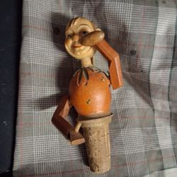 VINTAGE ANRI WINE BOTTLE STOPPER