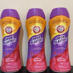 3pack Arm & Hammer 24 Oz Fresh Escape In Wash Scent Booster