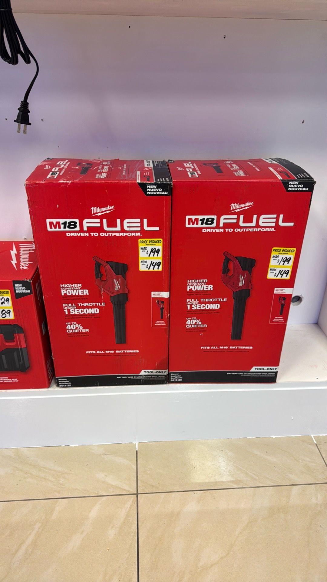 Milwaukee m18 fuel leaf blower