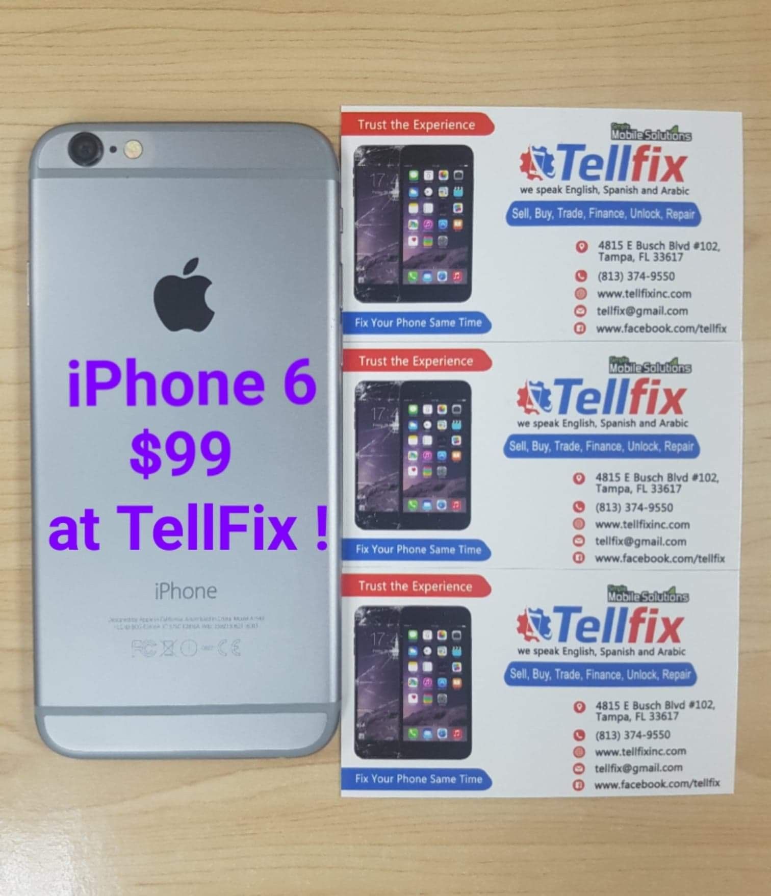 iPhone 6. 16GB. Factory unlocked 🔓 Like new condition 🎁 With warranty 🧾