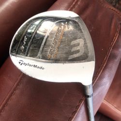 TaylorMade Burner Superfast 2.0 RH 3 Wood 15 Degrees Matrix OZIK Xcon Graphite Stiff Shaft 